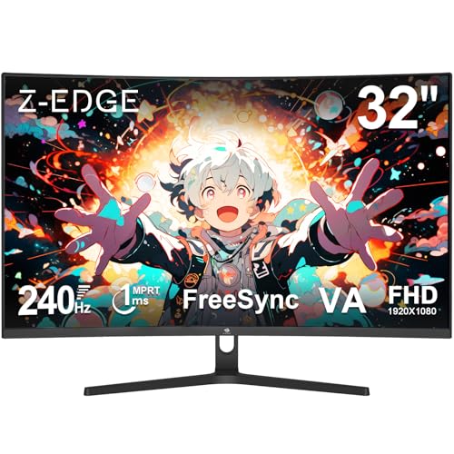 Z Z-Edge 32インチ ゲーミング モニター 。 Amazon.co.jp: Z Z-Edge(ゼロエッジ) ゲーミングモニター 曲面 32型